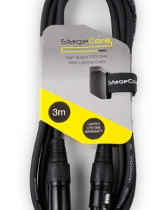 Stagecore 3m 120 ohm 3 Pin DMX Cable