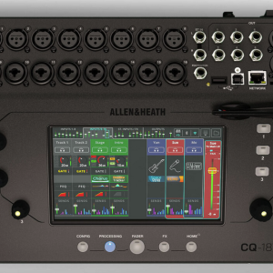 Allen & Heath CQ-18T Ultra-Compact 18in / 8out Digital Mixer with Built-In Wi-Fi